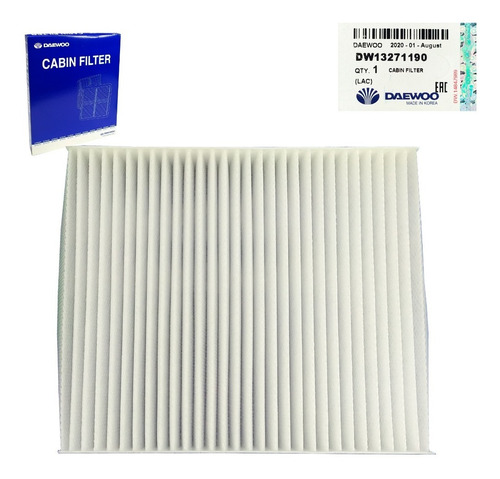 Imagen 4 de 6 de Filtro Aire Acondicionado Cruze Sonic Daewoo