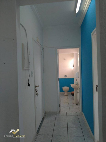 Sala Para Alugar, 48 M² Por R$ 750,00/mês - Centro - Santo André/sp - Sa0161