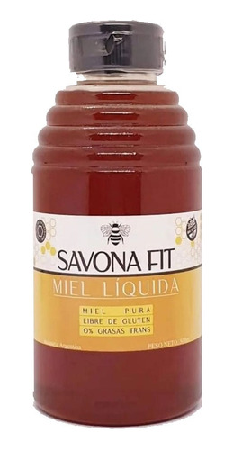 Miel Liquida Savona Fit Sin Tacc Con Pico Vertedor X500gr