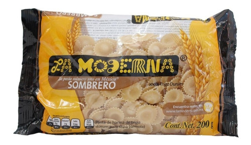 Caja Sombrero La Moderna 20 Bolsas De 200 Grs.