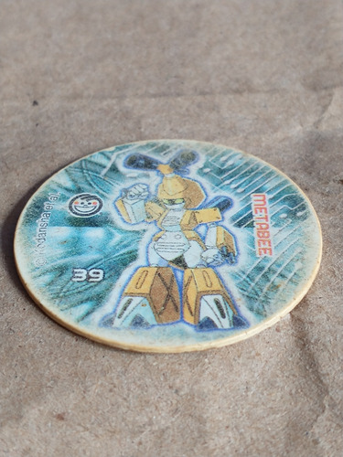 Tazos Metabee/escarabajo Hércules#39 Medabots Sabritas '03 (Usado)