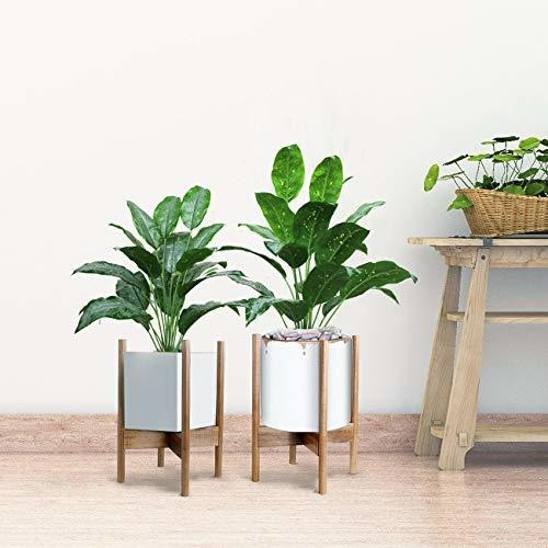 Beebel Plantas Artificiales 23 Tallos De Arbustos Hoja De T