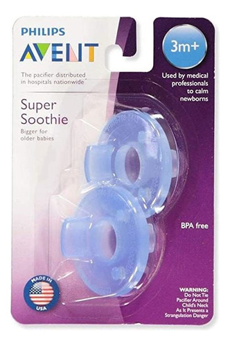 Avent Soothie - Azul - Hombres - 3 Meses - 2