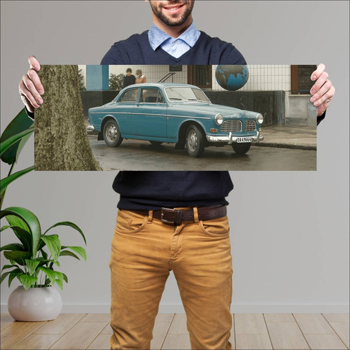 Cuadro 30x80cm Auto 1956 Volvo 121 Auto 6