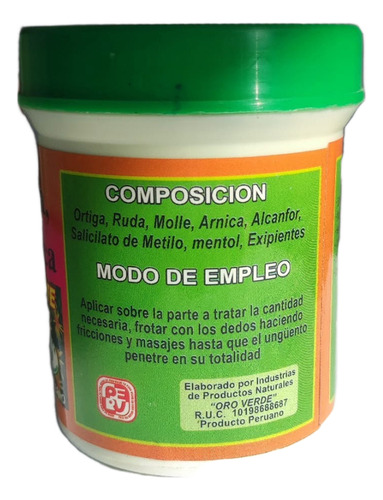 Unguento Dolores Musculares Reumatitis Artritis Articulares