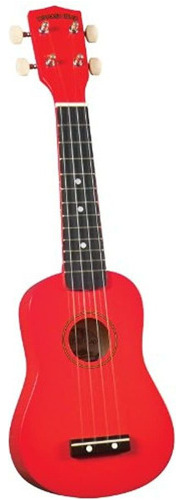 Diamond Head Du-102 Ukelele Rainbow Soprano - Rojo