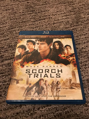 Maze Runner: Las Pruebas De Fuego Blu-ray + Dvd 2015