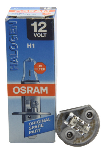 Foco Osram Halógeno H1 55w 12v 64150 P14,5s 31393