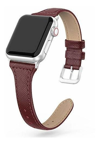 Correa De Reloj - Swees Leather Band Compatible For Iwatch 3