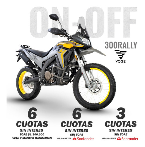 Voge 300 Rally 0km 2024 En Stock Visa Master Santander 6 0%