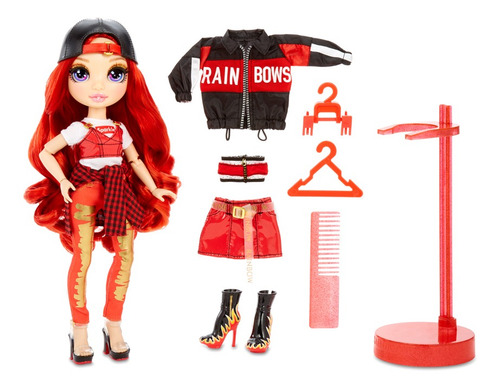 Imagem 1 de 8 de Boneca Rainbow High Fashion Ruby Anderson Meninas