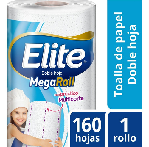 Toalla De Cocina Elite Mega Celeste