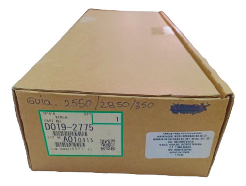 Placa Inferior Original Para Ricoh D019-2775
