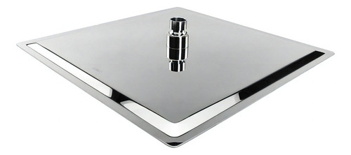 Regadera Cuadrada 30cm Antisarro Plomacy Rc30 Acero Inox Color Gris