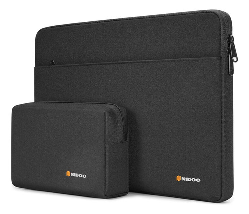 Funda Para Notebook Y Para Accesorios Negro - 13/14 Pulga...