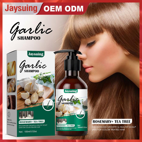 Qk Shampoo De Alho Sem Perfume Para Cabelos Normais A Secos
