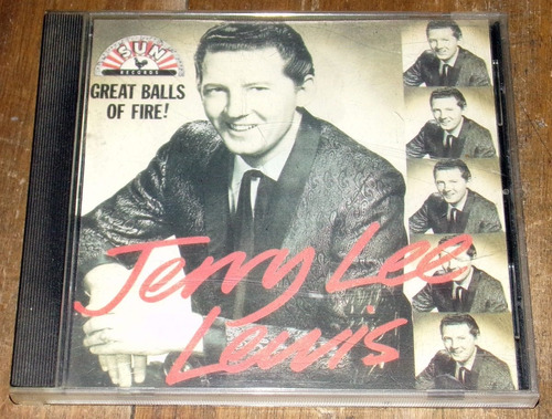 Jerry Lee Lewis Great Balls Of Fire Cd Argentino / Kktus