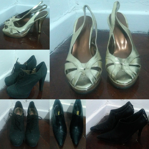 Lote 11 Pares De Zapatos + Zapatilla De Regalo Muy Poco Uso