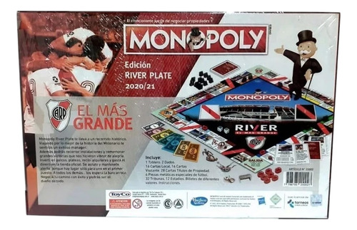 Juego De Mesa Monopoly River Plate