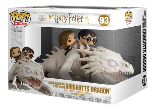 Boneco Funko Pop Rides Harry Potter Dragão De Gringotts 93