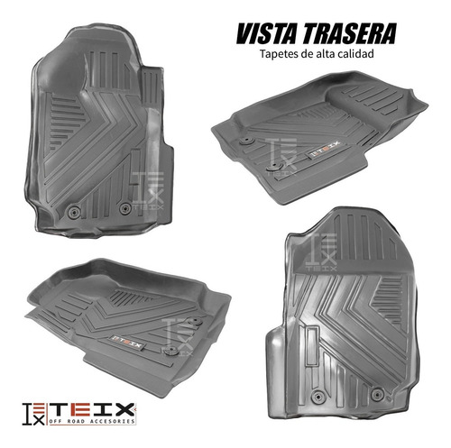 Imagen 3 de 7 de Tapetes Ford Ranger 2015 3 Piezas Uso Rudo Negro