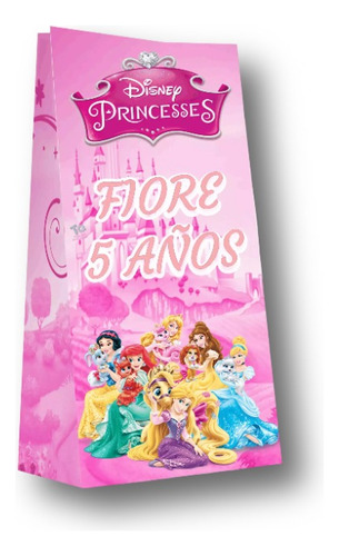 Bolsas Princesas Para Sorpresitas O Souvenirs Pack X10