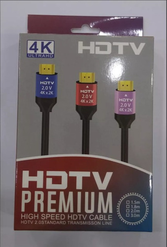 Cable Hdmi Hdtv 2.0 4k 1.5 Metros Xc-fh1501 4k *itech Shop