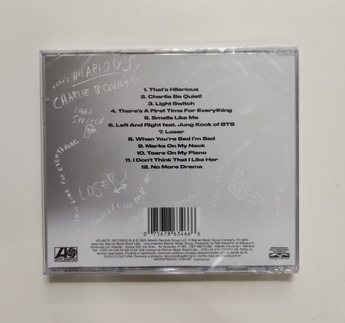 Cd - Charlie Puth - ( Charlie )