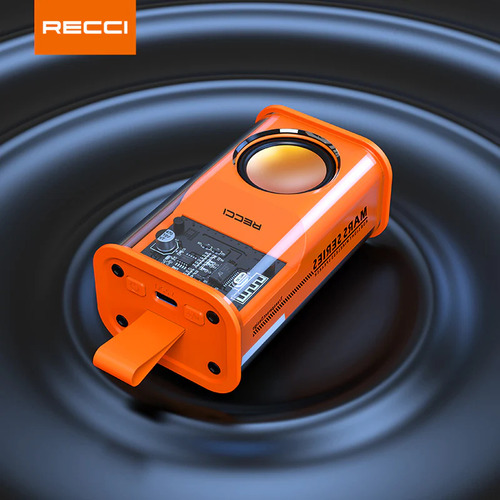 Parlante Inalámbrico Recci Rsk-w30 Bluetooth 5.3 Full Sound Negro
