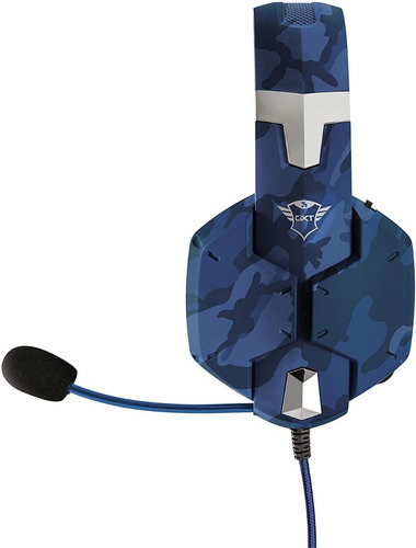 Headset Gamer Gxt 322b Azul Compatível Com Ps4, Xbox, Pc