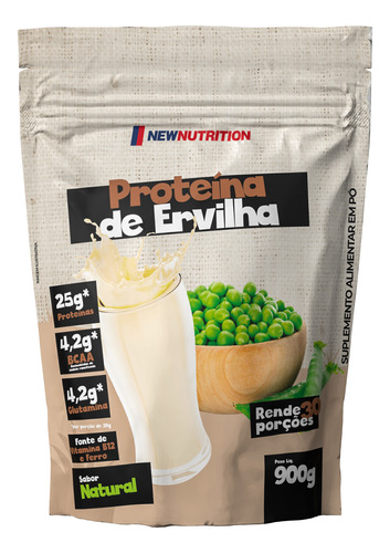 Proteína Da Ervilha - 100% Vegetal - Frete Grátis!!