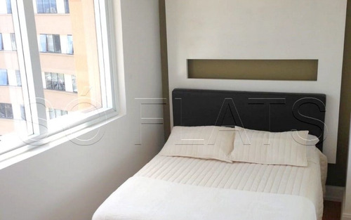 Imagem 7 de 15 de Ótimo Flat Em Alphaville, Prox Ao Shoppings, Centro Comercial E Grandes Vias - Sf30707