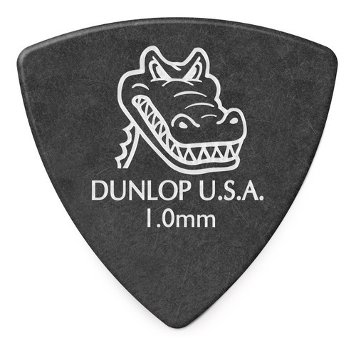 Puas Jim Dunlop 572 1.0mm Gator Grip Small Tri-6/bg X6 Unid. Color Negro