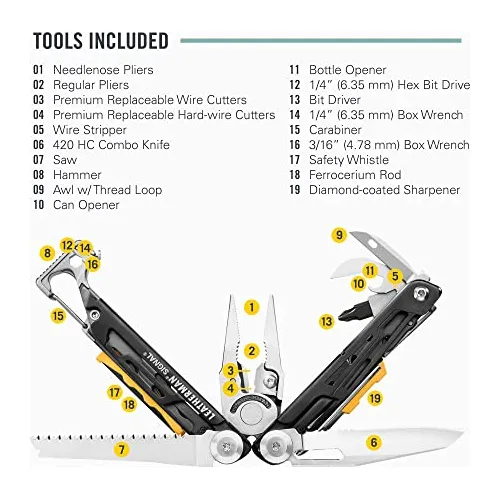 Herramienta Multiusos Leatherman Signal Para Acampar - Inici