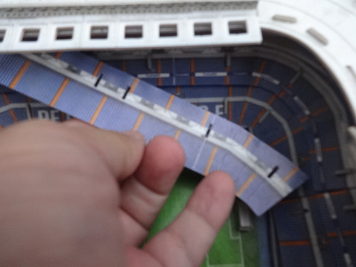 Deporte Antiguo Estadio Real Madrid Futbol Bernabeu Maqueta (Usado)