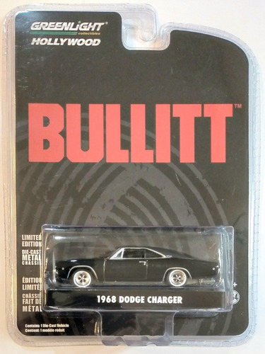 Greenlight 1968 Dodge Charger Steve Mcqueen Bullitt E/1:64