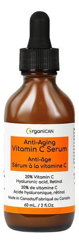 Organican Suero Antienvejecimiento De Vitamina C Al 20% Par.
