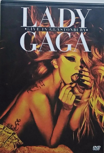 Dvd Lady Gaga Live In Glaston Bury - Sony Music