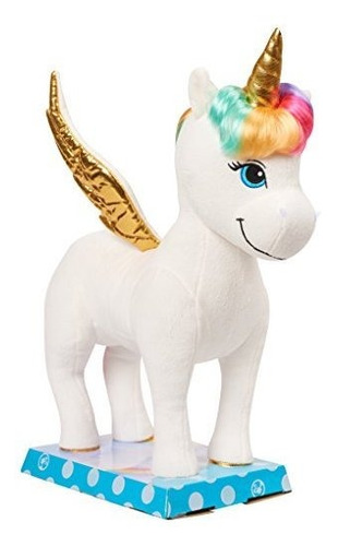 Barbie Dreamtopia Rainbow Unicornio De Felpa, Multicolor