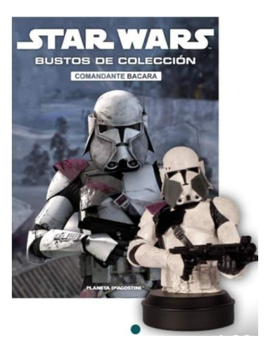 Fascículo De Bustos De Star Wars N28 Comandante Bacara