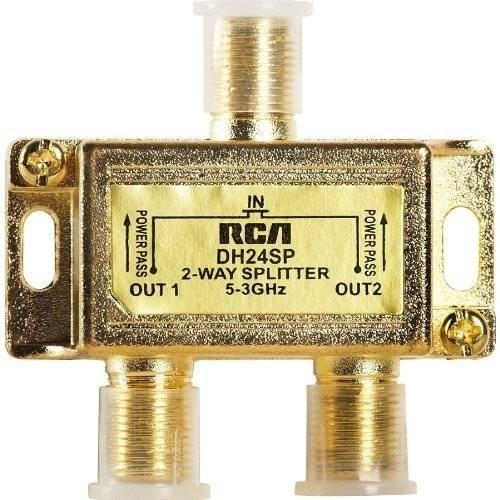 Rca Dh24spf De Dos Vías 3 Ghz Bi-di Splitter