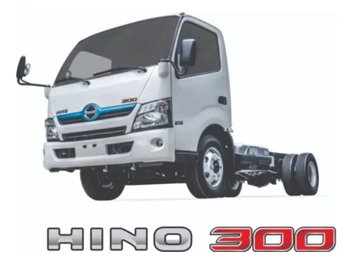 Hino 300 Calcomanias Scticker Adhesivo X 2 Unidades