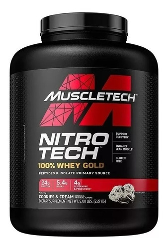 Muscletech - Nitrotech Whey Gold 5 Lb.