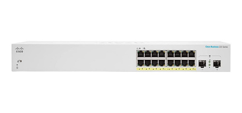 Imagen 3 de 4 de Switch Cisco Cbs220 16g 2x1g Sfp (ds)