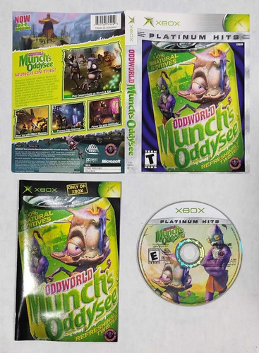 Oddworld: Munch's Oddysee Platinum Hits Xbox Retromx (Usado)