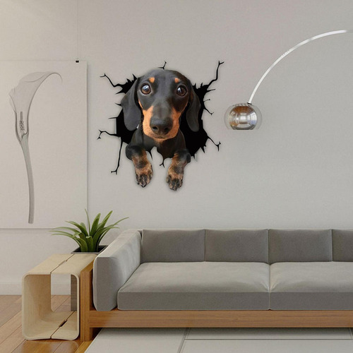 . Pegatinas For Perros 3d De 2 Piezas Pegatinas For Perros