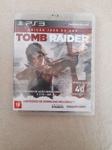 Tomb Raider Edição Jogo Do Ano Ps3 Mídia Física 