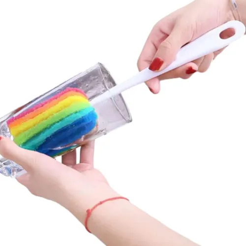 comprar Cepillo Limpia Botella Esponja Limpieza Vaso Frasco Mamadera