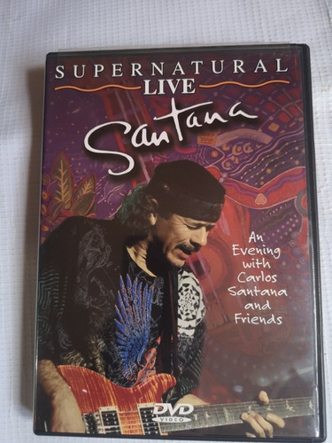 Santana Live Supernatural Película Dvd Original Concierto 
