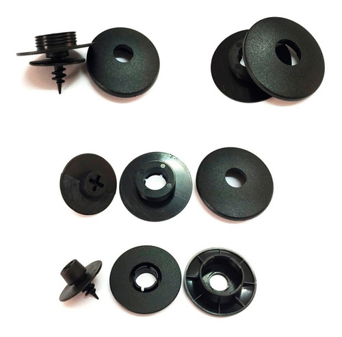 Imagen 1 de 1 de Grapas Para Tapetes Nissan Vw Clips Seguros Broches - 4 Kits
